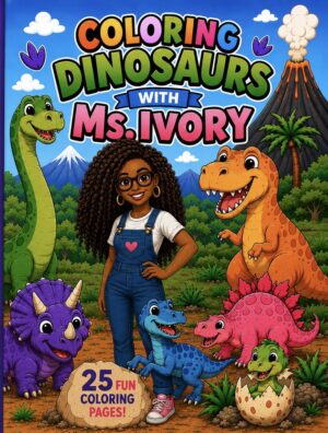 Coloring Dinosaurs With Ms.Ivory
